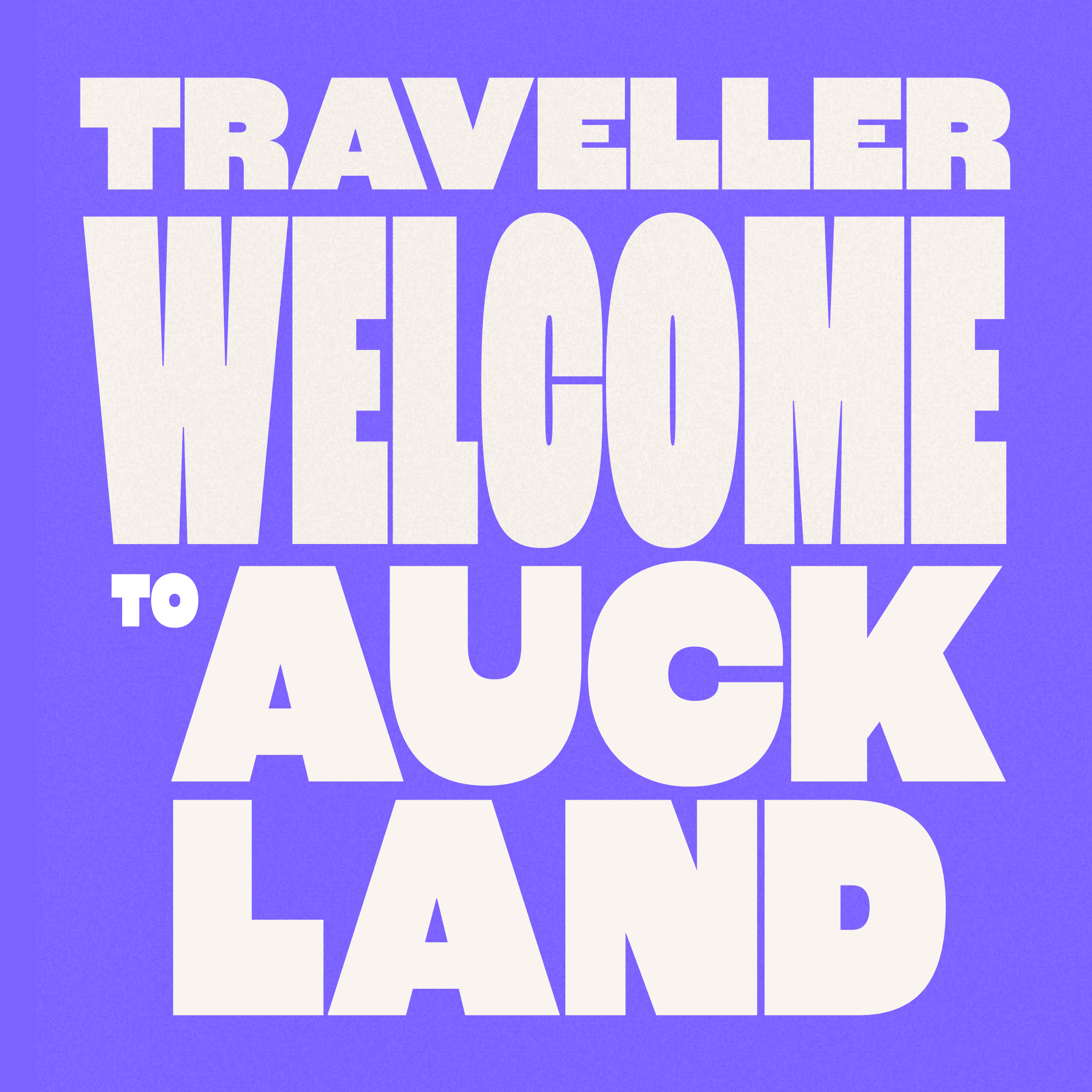 Welcome to Auckland Traveller Graphic
