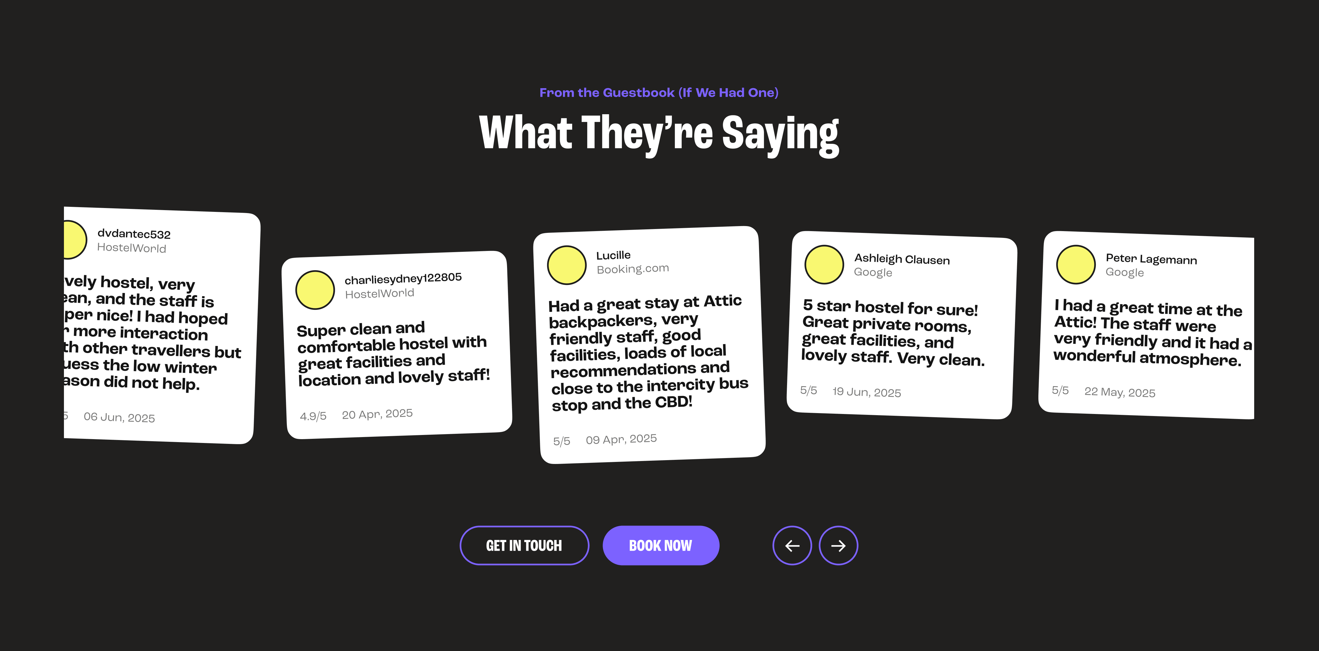 Testimonials Graphic from Website