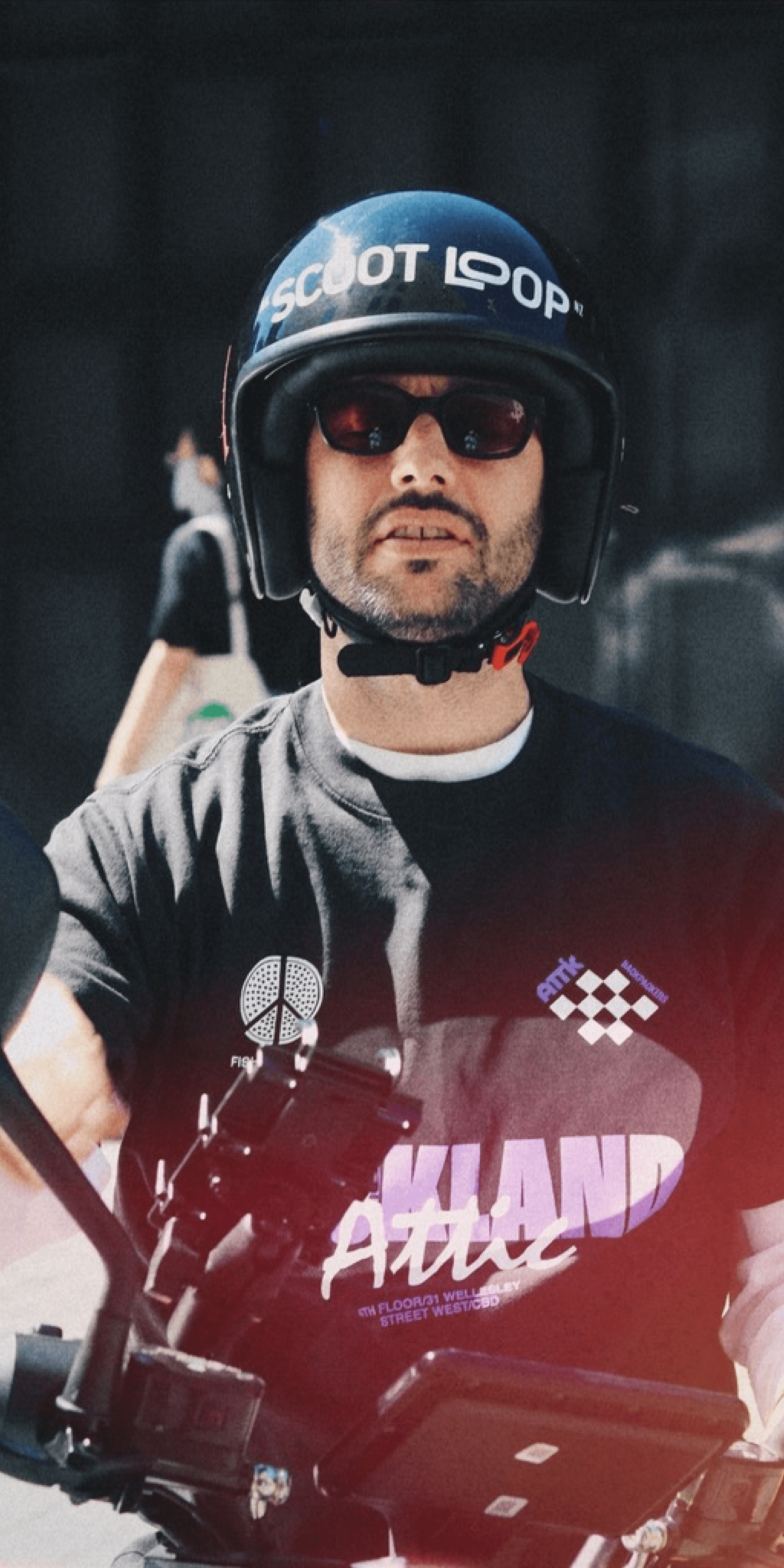 Image showing Attic's staff tshirt on Scooter