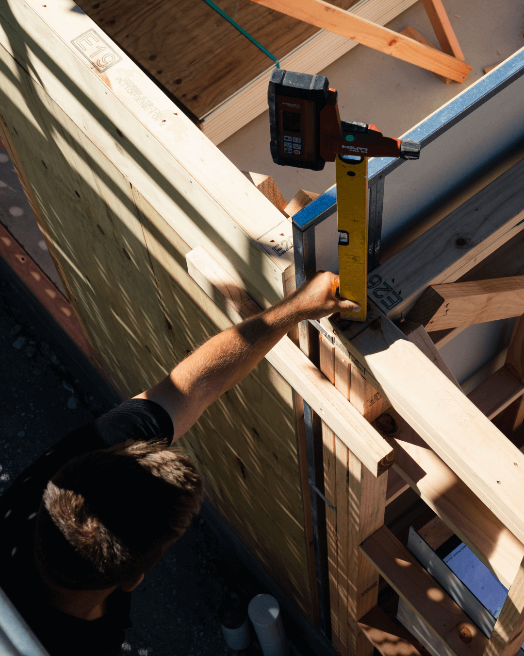 Measureing on site - image by Dialog Studio