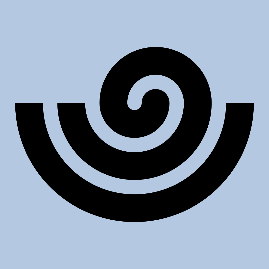 Salt Logo Koru Blue