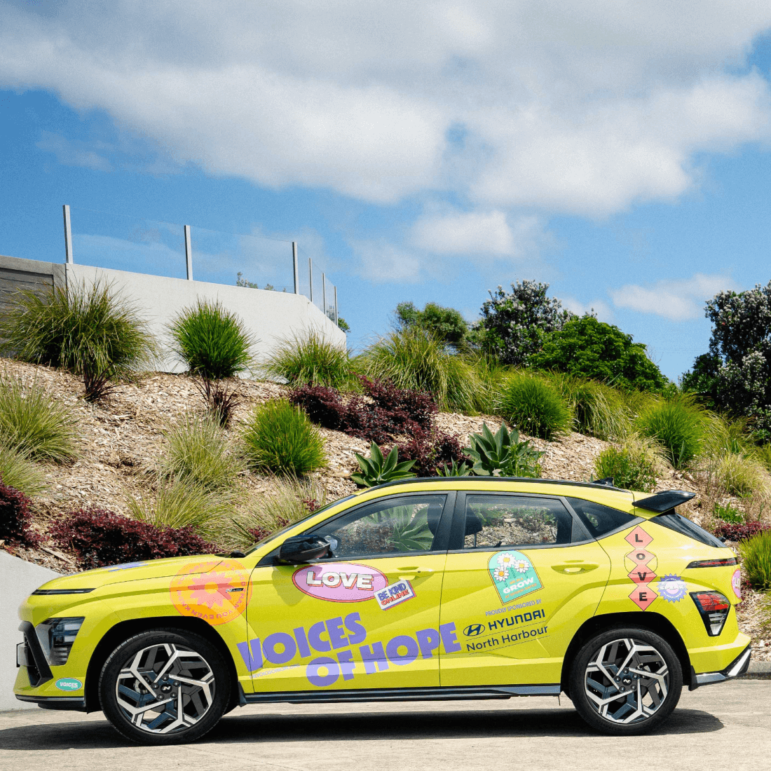 Voices of Hope Car Design by Dialog Studio