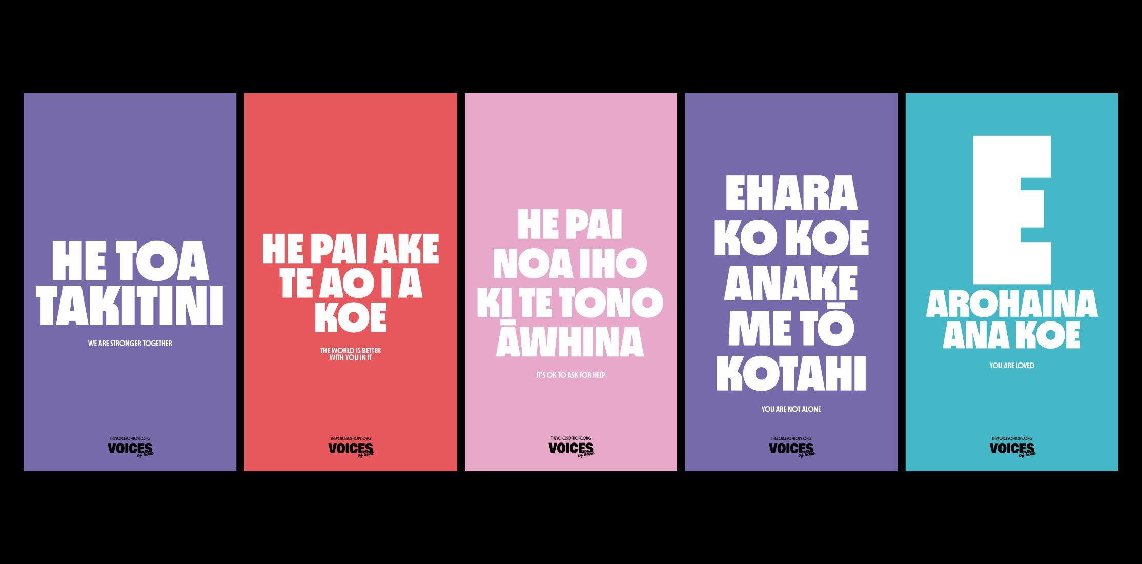 Te Reo Posters VOH